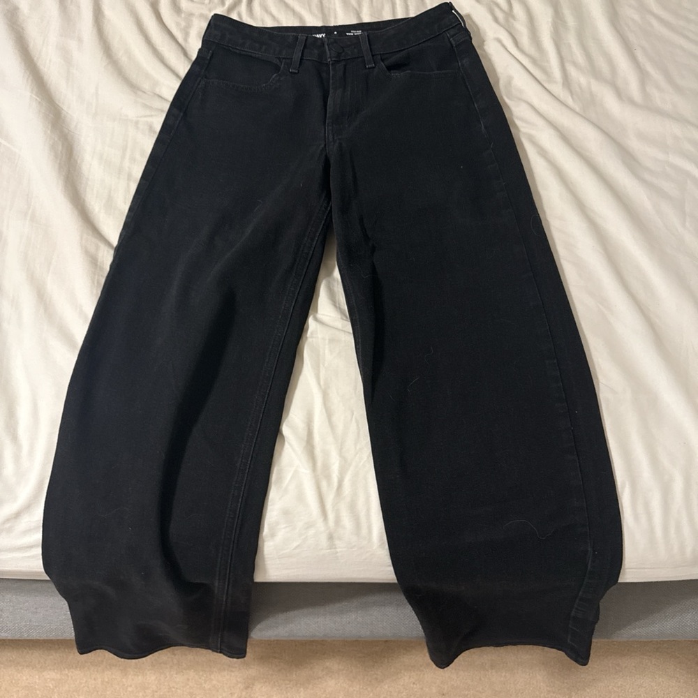 Old Navy Women's Dark Wide-Leg Jeans